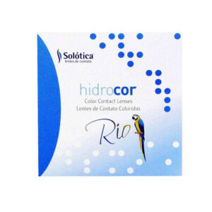 עדשות מגע צבעוניות שנתיות עם מספר הידרוקור – Hidrocor Rio 2pck