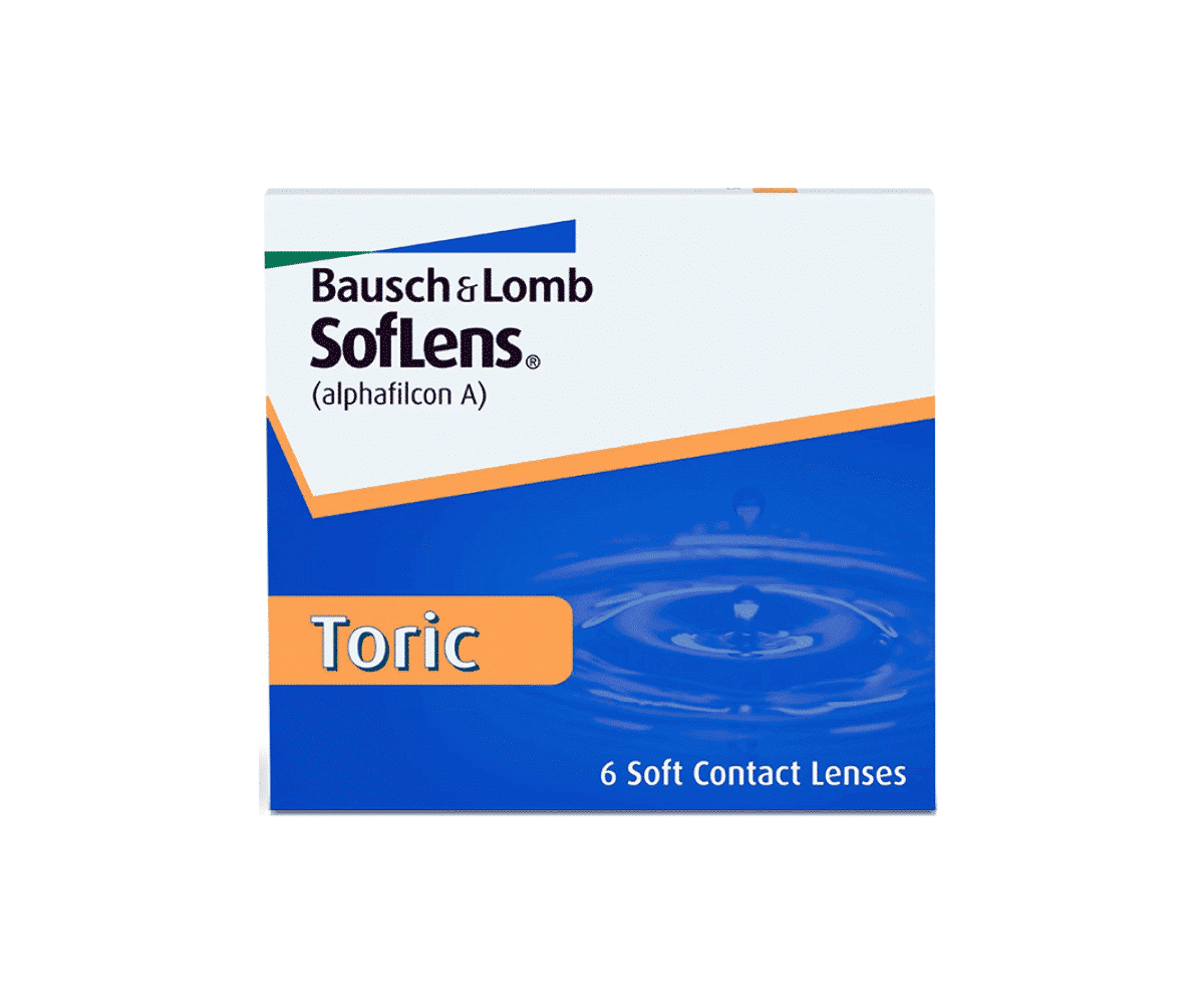 עדשות צילינדר חודשיות סופלנס טוריק Soflens Toric 6pck