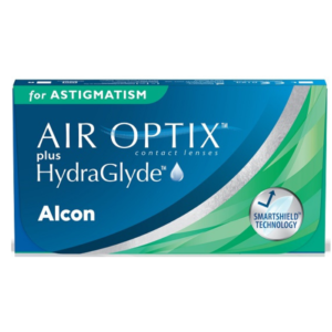 עדשות מגע צילינדר חודשיות Air Optix HydraGlyde for Astigmatism 6pck