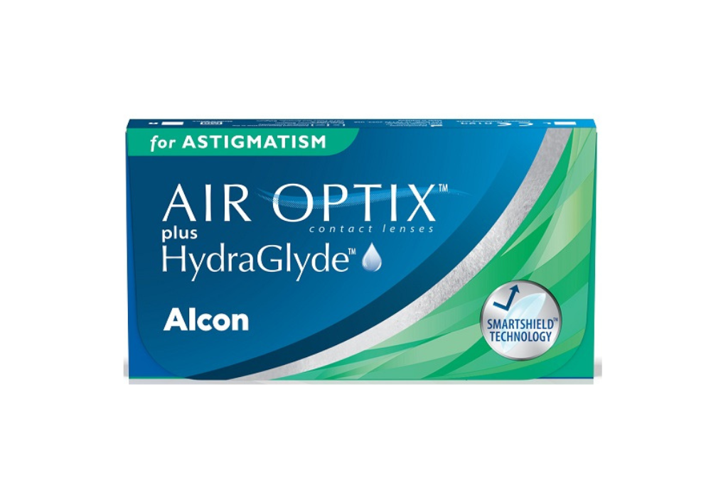עדשות מגע צילינדר חודשיות Air Optix HydraGlyde for Astigmatism 6pck