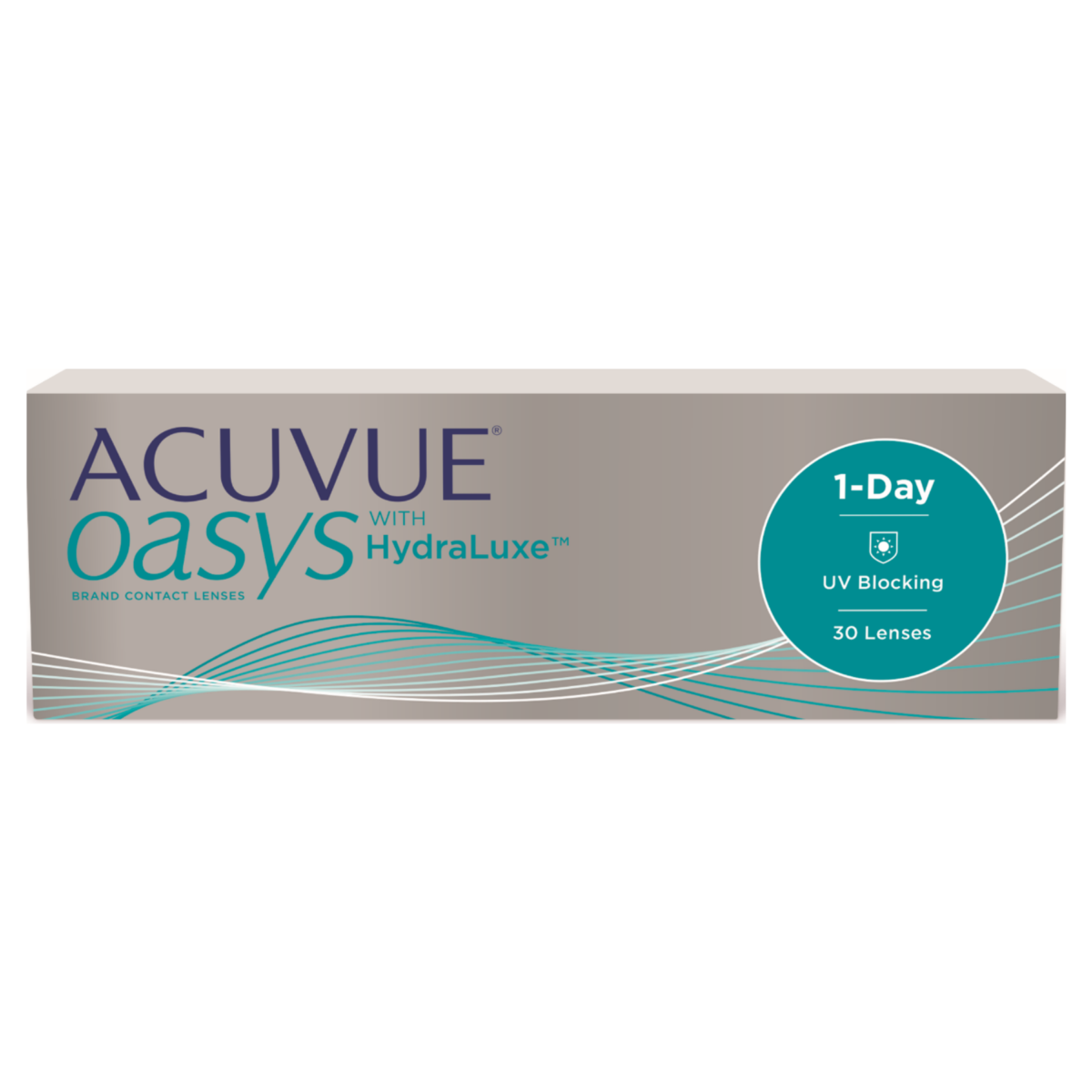 עדשות מגע יומיות אקיוביו אואזיס - Acuvue Oasys 1 Day 30pck