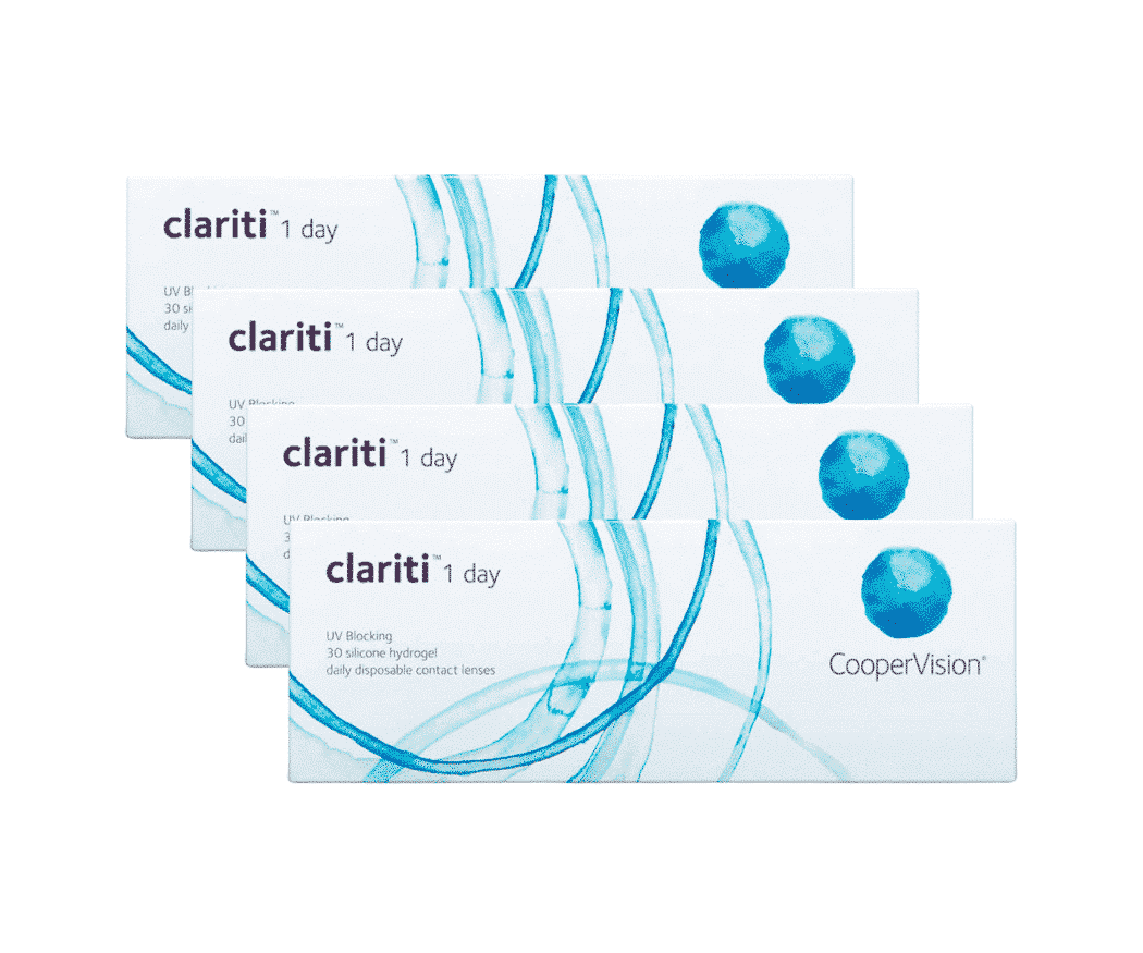 עדשות מגע יומיות, קלריטי וואן דיי במבצע - Clariti 1 Day 120pck