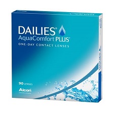 דייליס אקווה קומפורט באריזת חיסכון - DAILIES AquaComfort Plus 90pck