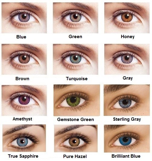 עדשות צבעוניות חודשיות FreshLook Colorblends 2pck – תמונה 2