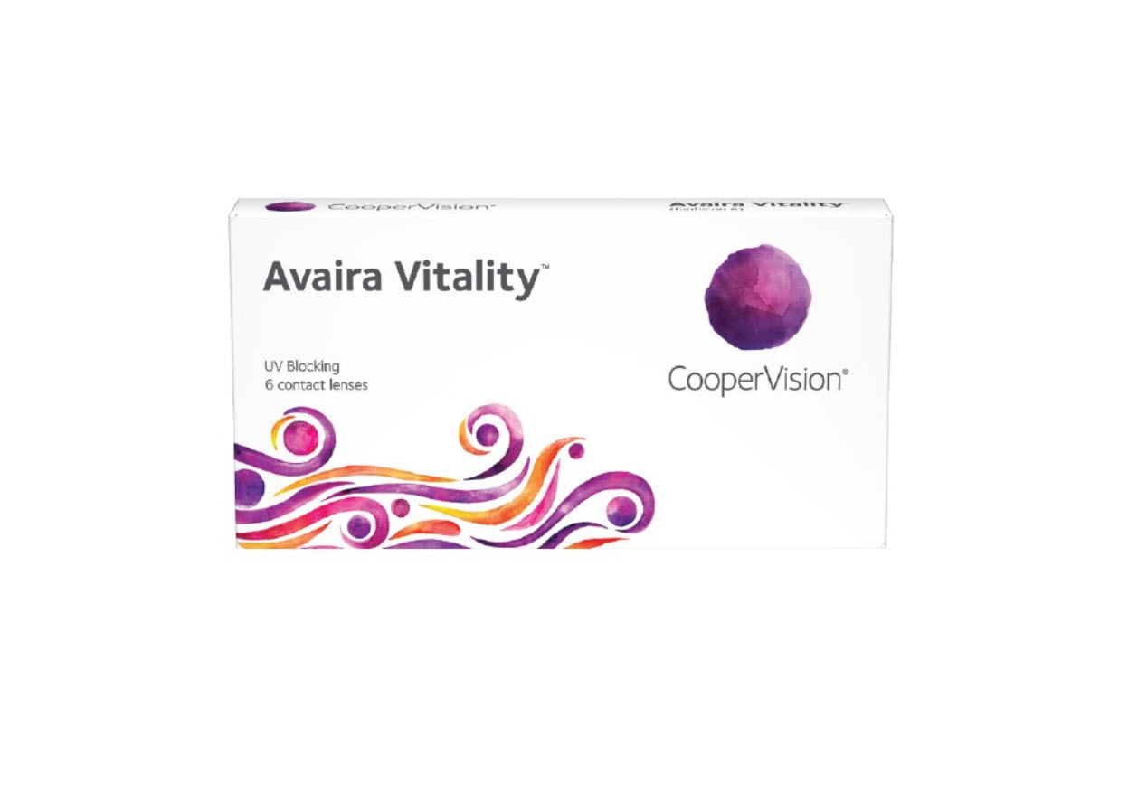 עדשות מגע דו שבועיות סיליקון הידרוג'ל - Avaira Vitality 6pck