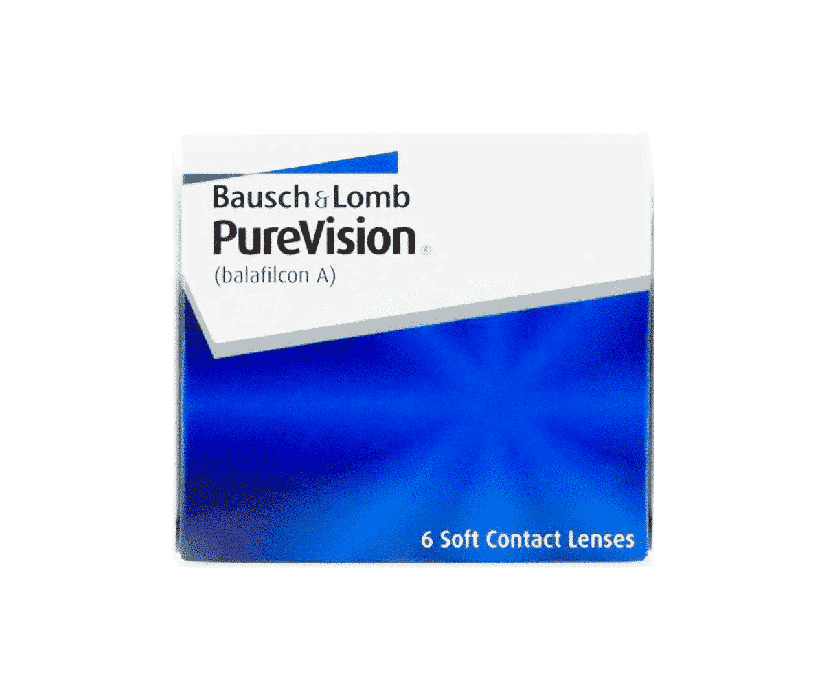 עדשות מגע חודשיות פיורויז'ן - Purevision 6pck