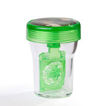 מחסנית עומדת לעדשות מגע