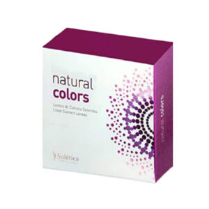 עדשות צבעוניות שנתיות סולוטיקה נטורל קולורס עם מספר (Solotica Natural Colors)