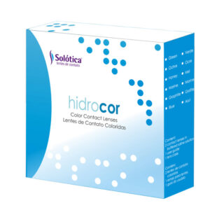 עדשות צבעוניות סולוטיקה הידרוקור שנתיות עם מספר (Solotica Hidrocor)
