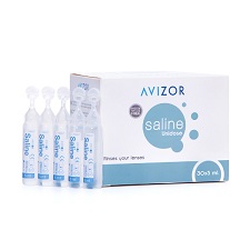 תמיסת סליין לעדשות מגע - (avizor saline unidose)