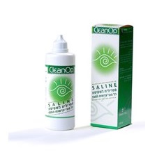 תמיסת סליין לעדשות מגע - (CleanOp Saline)