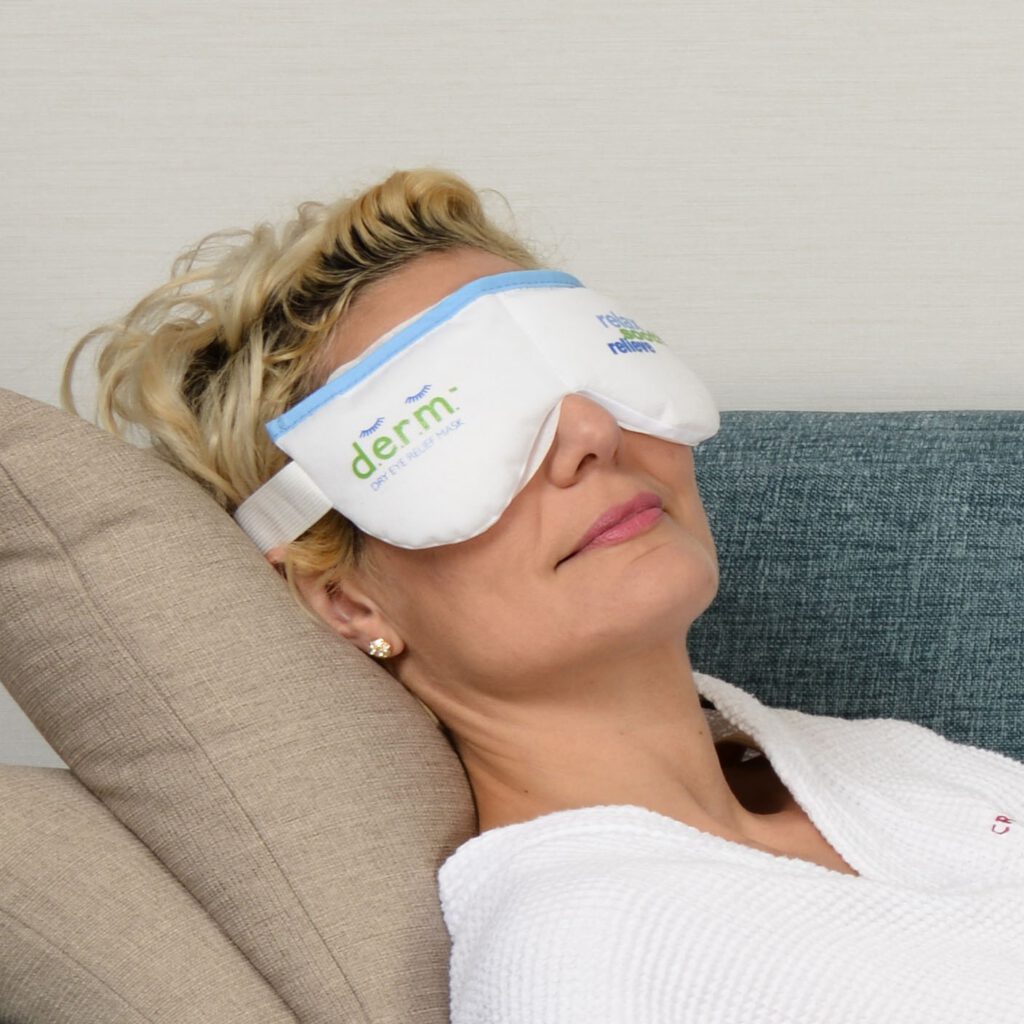מסכה להקלה במצבים של עין יבשה (D.E.R.M) Eye Care אופטיקה ובריאות העין
