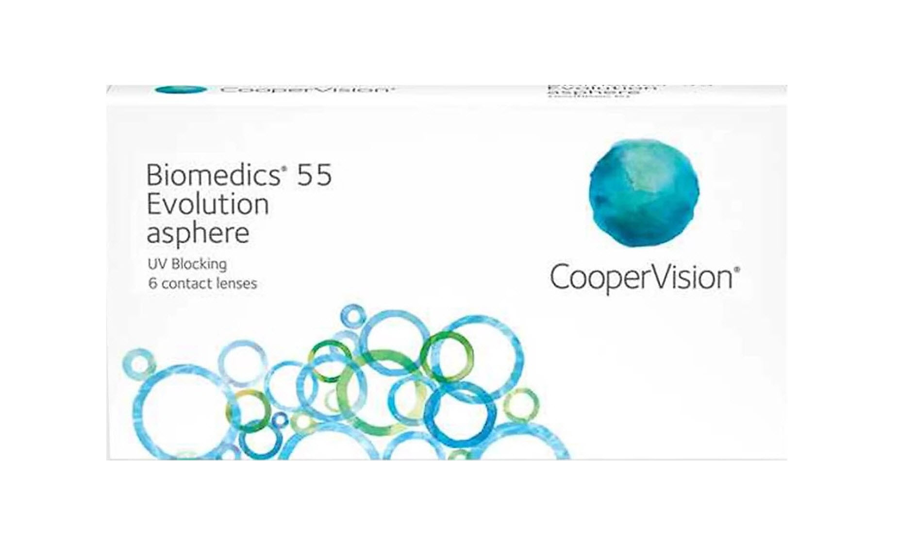 עדשות מגע חודשיות ביומדיקס 55 - Biomedics 55 Evolution 6pck