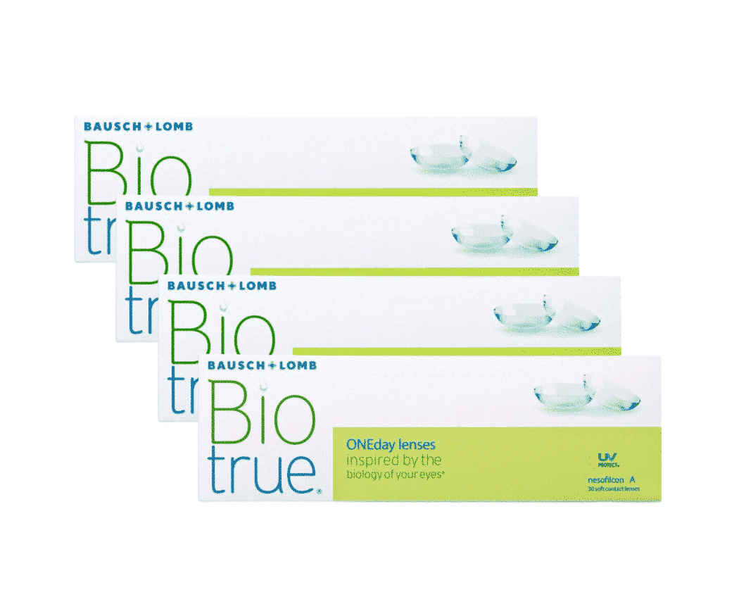 עדשות מגע יומיות, ביו טרו וואן דיי - Biotrue ONEday 120pck