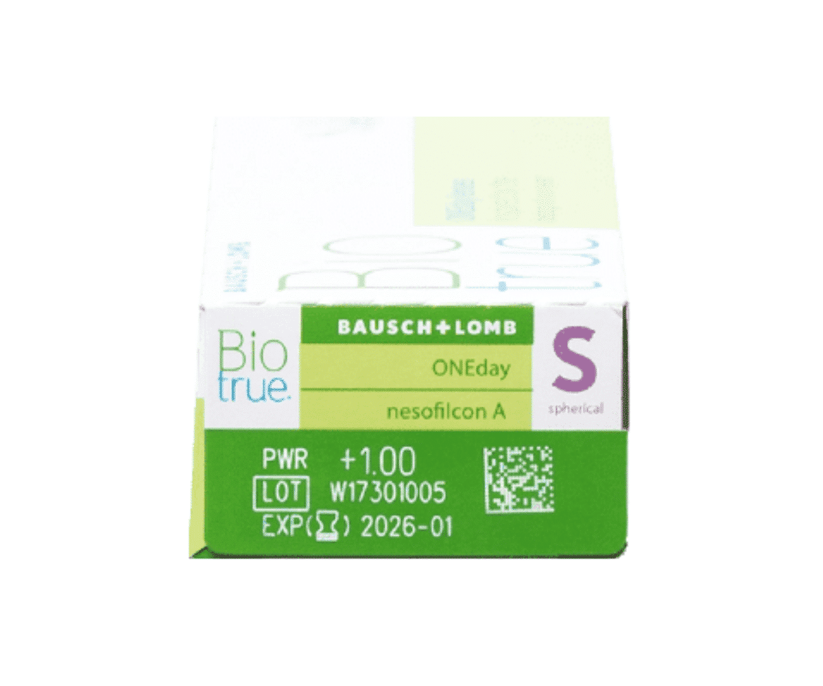 עדשות מגע יומיות, ביו טרו וואן דיי - Biotrue ONEday 120pck