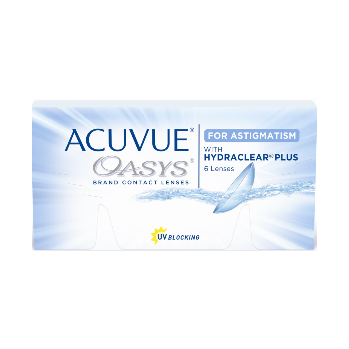 עדשות צילינדר דו שבועיות – Acuvue Oasys For Astigmatism