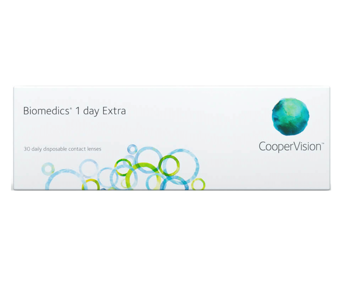 עדשות מגע יומיות - ביומדיקס וואן דיי אקסטרא - Biomedics 1 day Extra