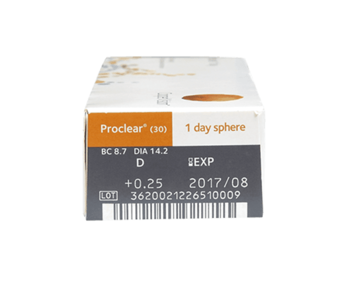 עדשות מגע יומיות, פרוקליר וואן דיי - Proclear 1 Day 30pck
