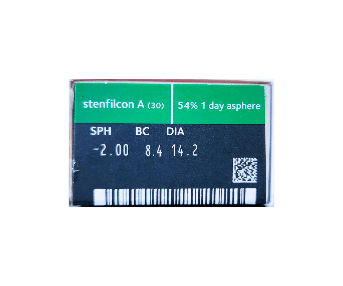 עדשות מגע יומיות - דיספו ביו וואן דיי - DISPO Bio 1 day 30pck