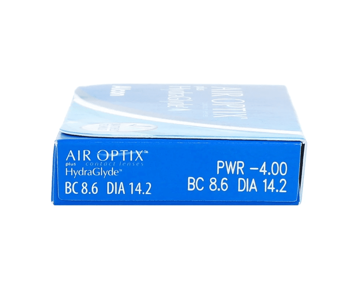 עדשות מגע חודשיות | אייר אופטיקס היידרהגלייד פלוס | Air Optix Plus HydraGlyde 6pck