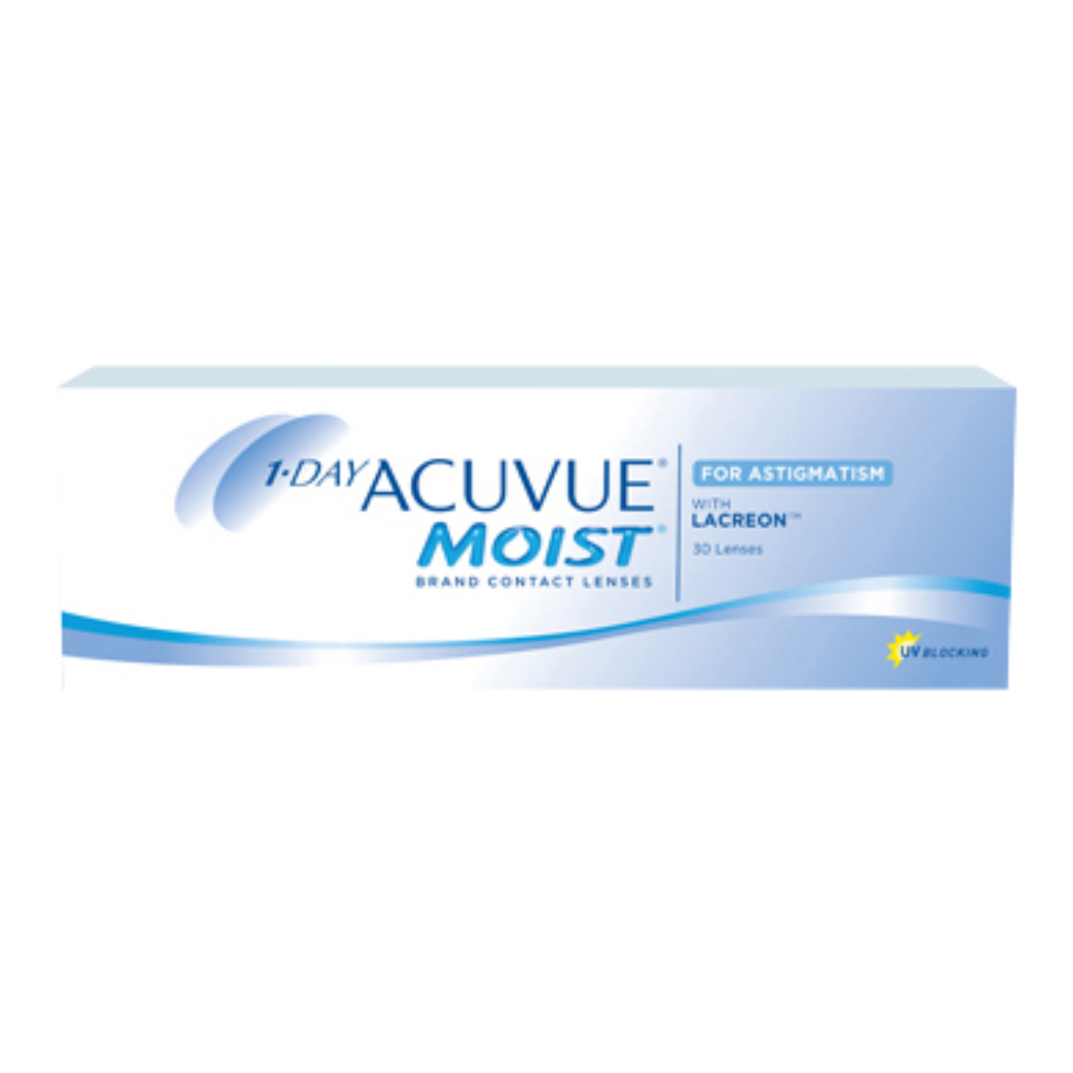 עדשות מגע צילינדר יומיות 1Day Acuvue Moist for Astigmatism 30pck