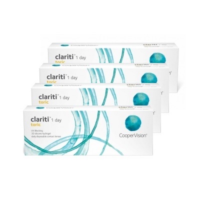 עדשות צילינדר קלריטי טוריק במבבצע - Clariti 1 Day Toric SALE