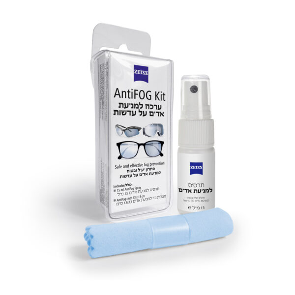 תמיסה למניעת אדים וניקוי עדשות משקפיים | Eye Care - אופטיקה ובריאות העין