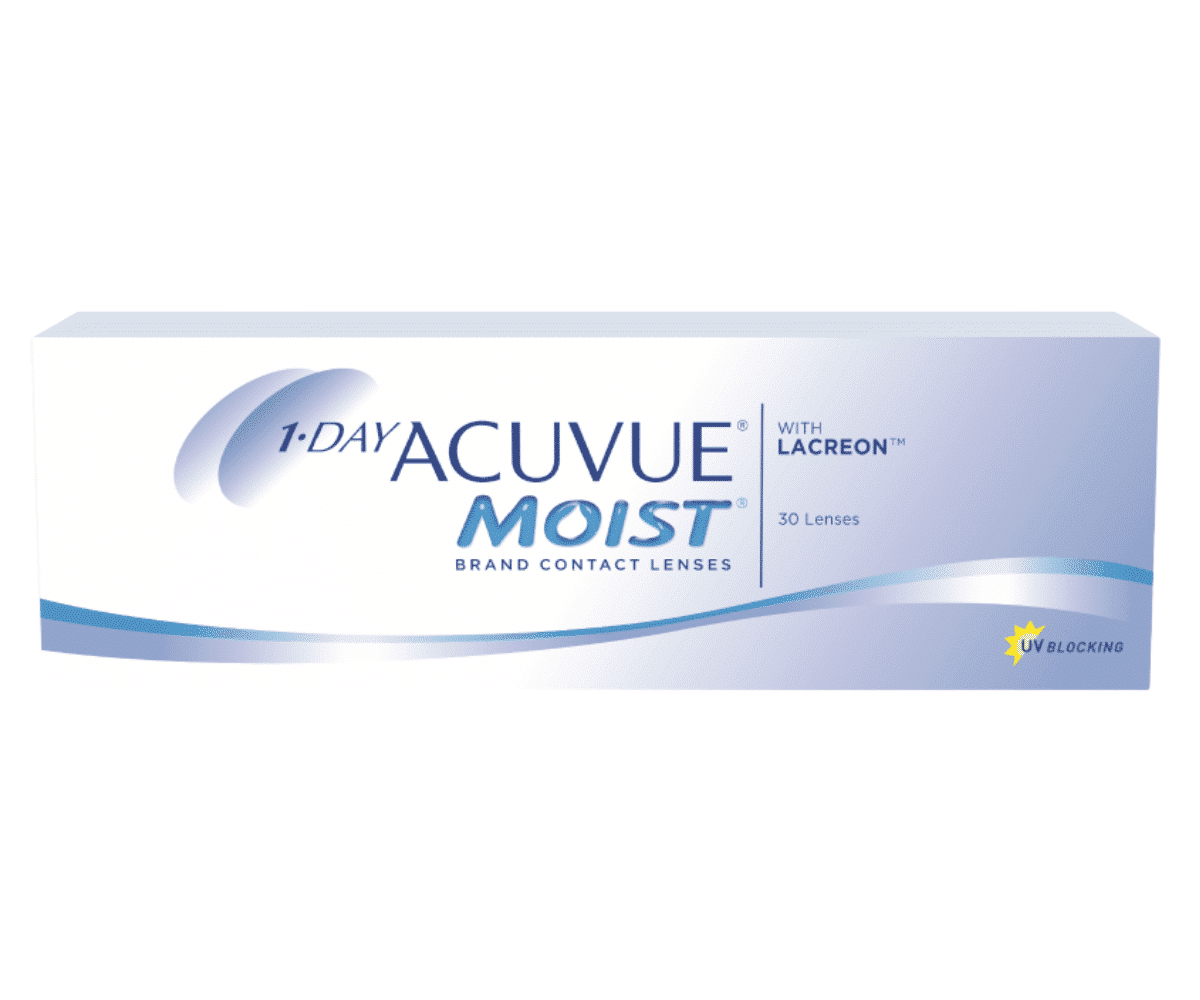עדשות מגע יומיות אקיוביו מויסט - One Day Acuvue Moist 30pck