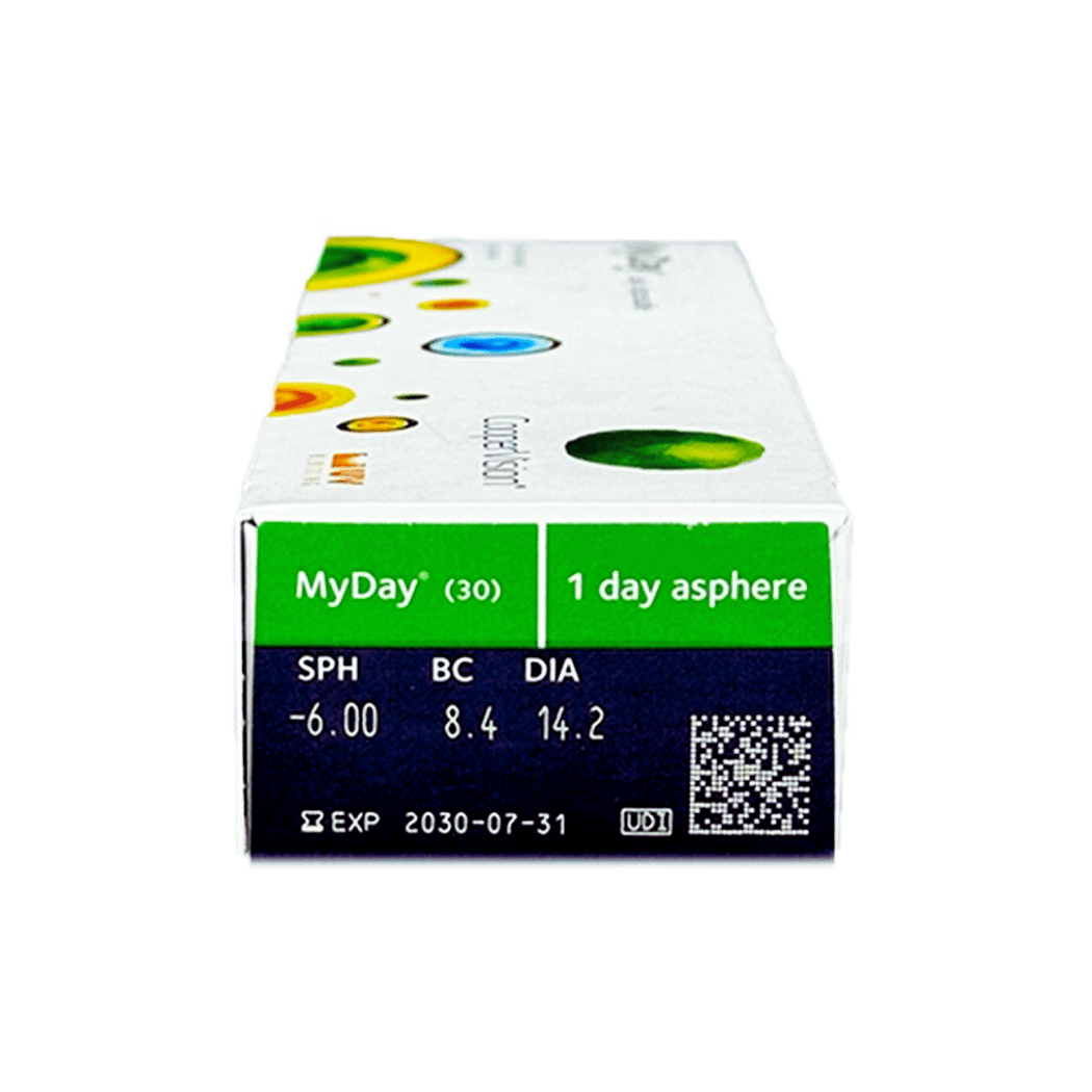 עדשות מגע יומיות - מיי דיי קופר ויז’ן - MyDay 30pck